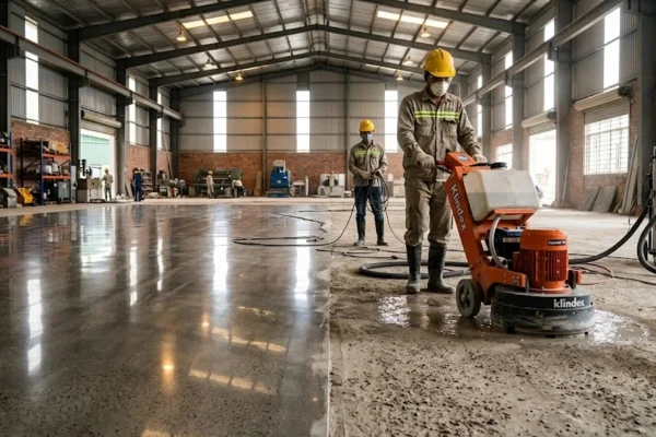 Đánh bóng sàn bê tông Huế