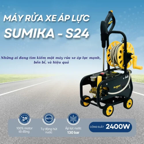 Máy phun áp lực SUMIKA S24, công suất 2400W