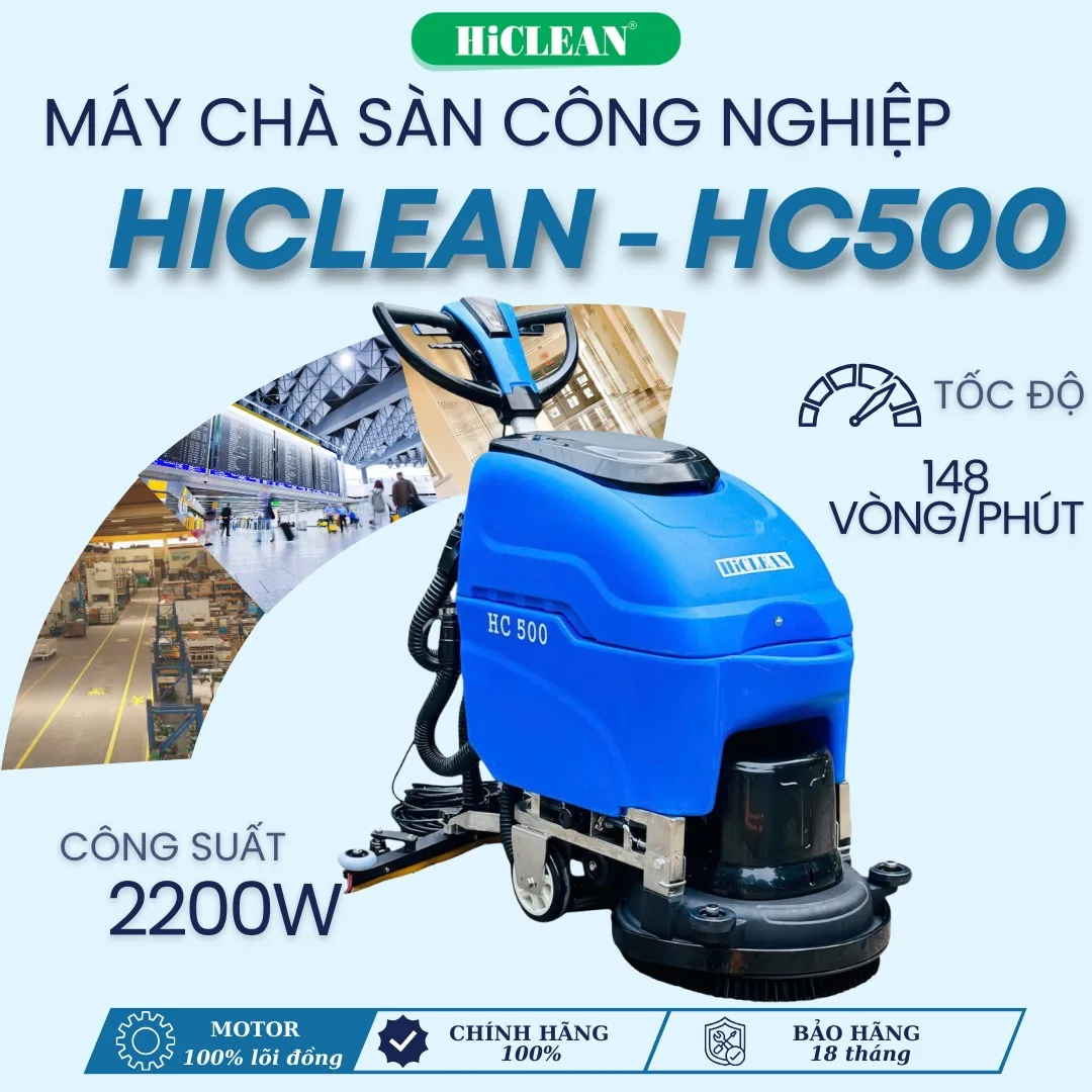 Máy chà sàn liên hợp HiClean HC 500
