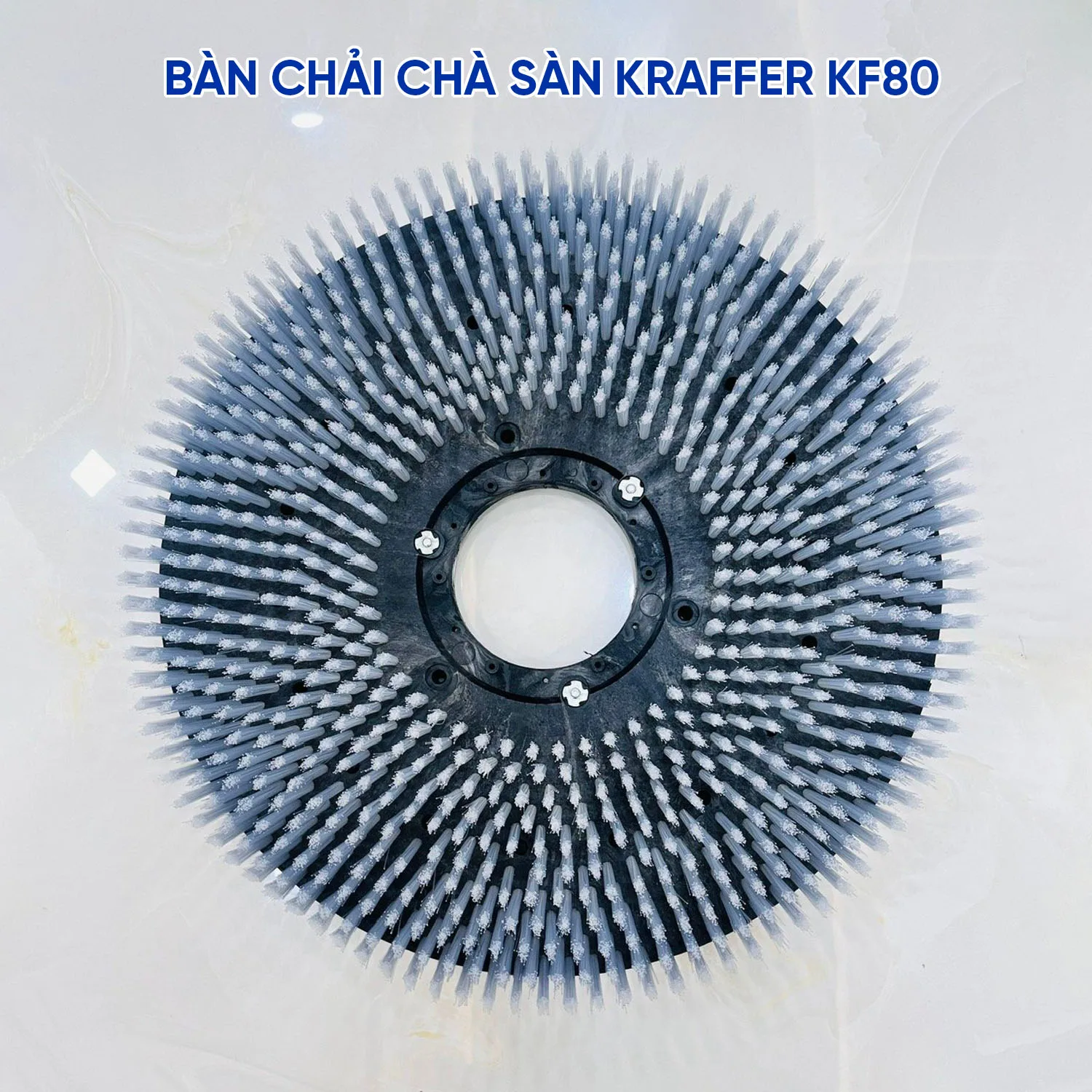 Bàn chải máy chà sàn ngồi lái Kraffer KF80