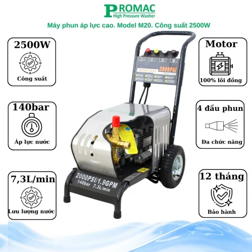 Máy xịt áp lực cao Promac M20