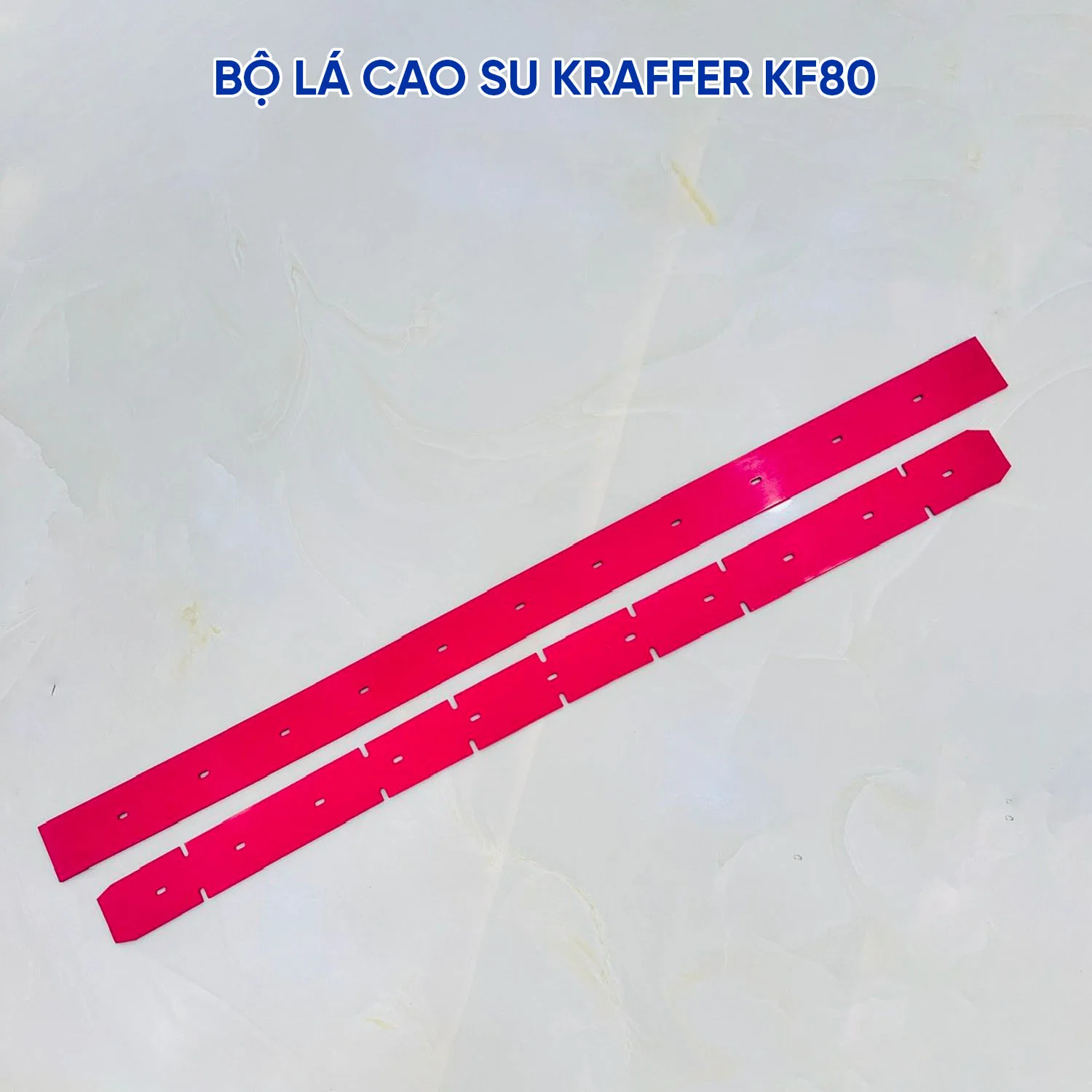Bộ lá cao su máy chà sàn Kraffer KF80