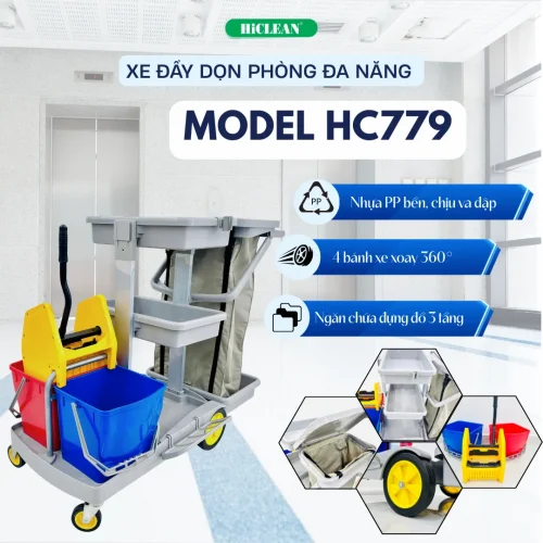 Xe làm vệ sinh đa năng HiClean HC779