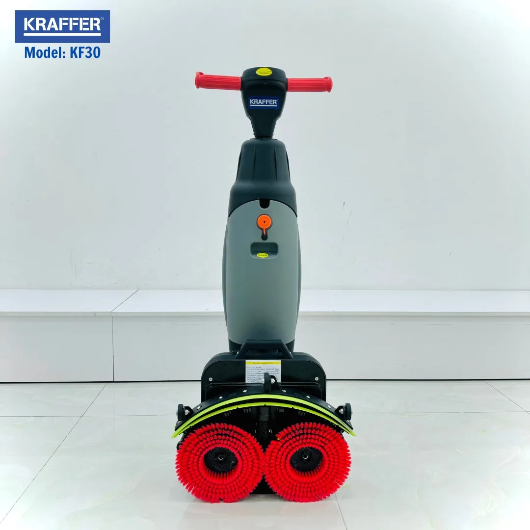 Máy chà sàn liên hợp mini Kraffer KF30 (2 bàn chải)