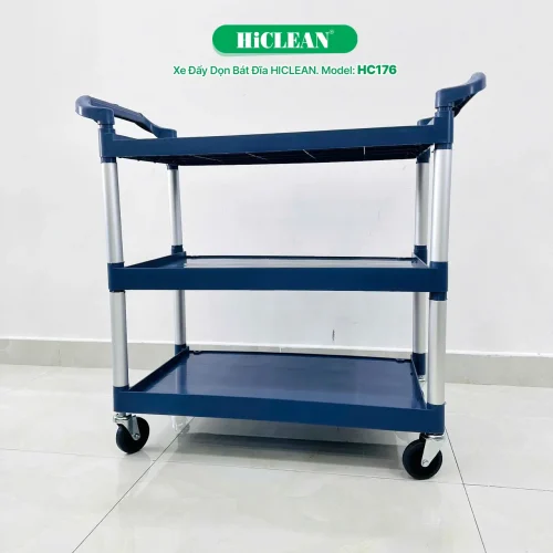 Xe đẩy dọn bát đĩa HiClean HC176