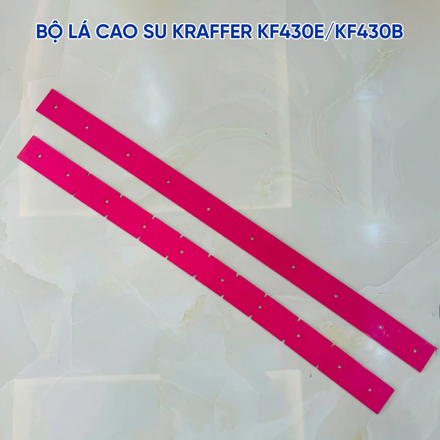 Bộ lá cao su máy chà sàn Kraffer KF430E và KF430B
