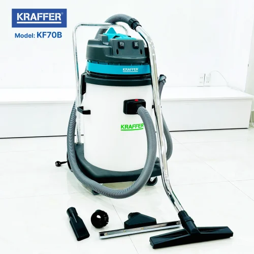 Máy hút bụi công nghiệp Kraffer KF70B, công suất 2800W