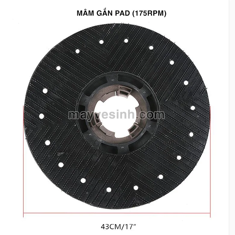 Mâm gắn PAD máy chà sàn đơn HiClean