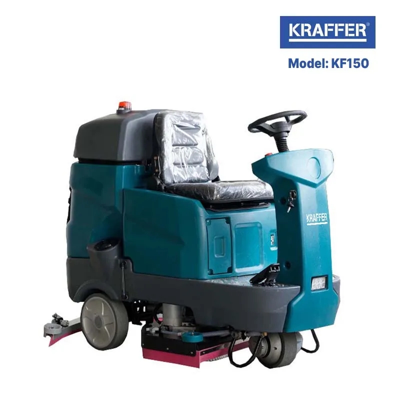Máy chà sàn ngồi lái KRAFFER KF150 dùng bình