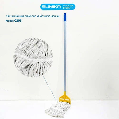 Cây lau nhà xe vắt nước HiClean C203