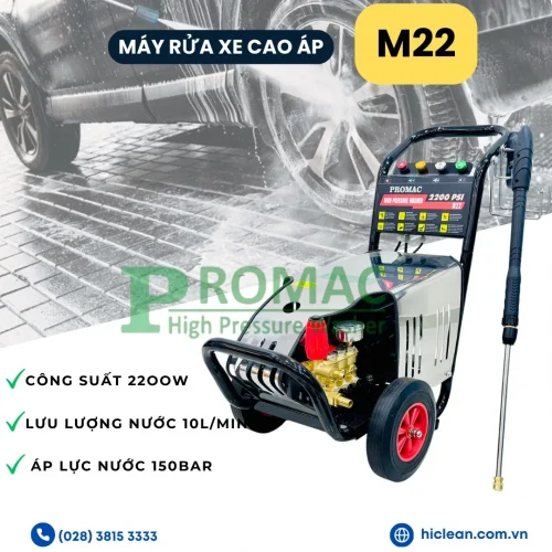 Máy rửa xe cao áp Promac M22