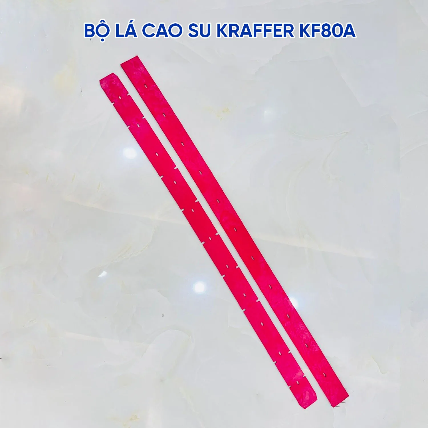 Bộ lá cao su máy chà sàn Kraffer KF80A
