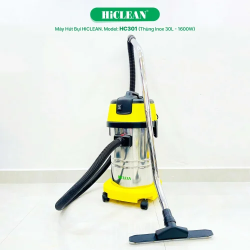 Máy hút bụi hút nước HiClean HC301, công suất 1600W