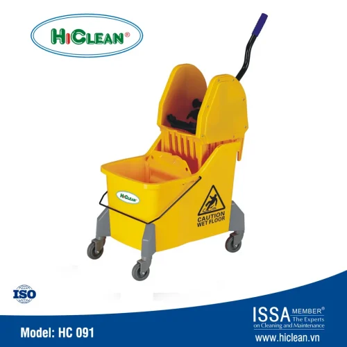 Xe ép nước lau nhà 1 xô HiClean HC 091