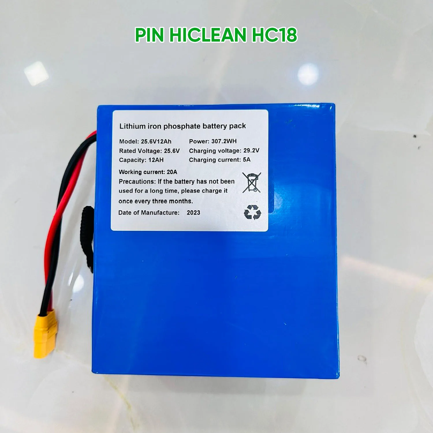 Pin máy chà sàn HiClean HC18