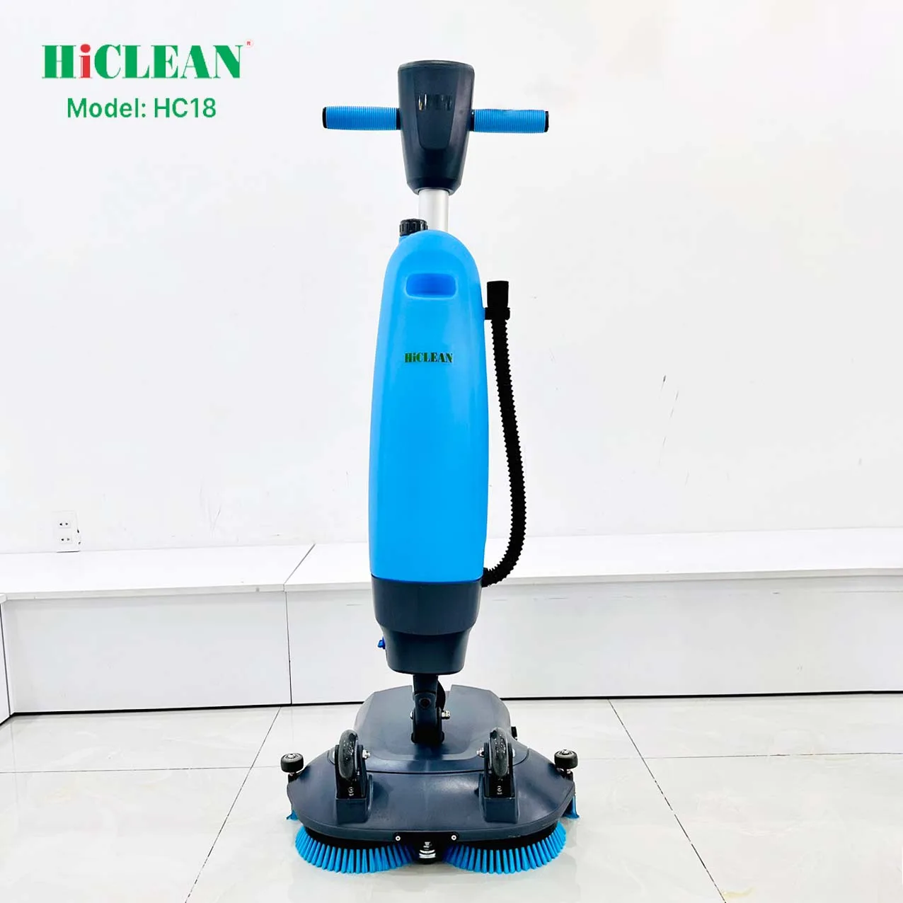 Máy chà sàn liên hợp mini HiClean HC18 (2 bàn chải)