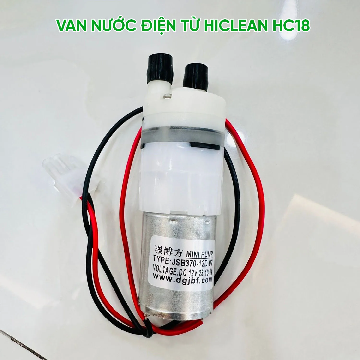 Van nước điện từ máy chà sàn HiClean HC18
