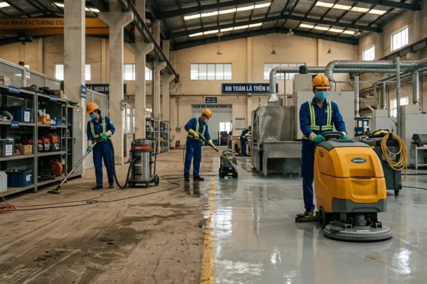 Vệ sinh công nghiệp Huế