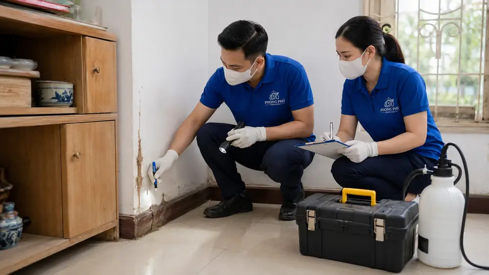 Gọi dịch vụ diệt mối tại Huế cần chuẩn bị thông tin gì?