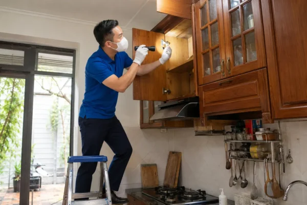 Diệt mối nhà ở tại Huế cho tủ gỗ, cửa gỗ và sàn gỗ