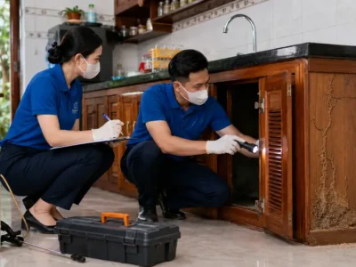 Diệt mối tủ bếp tại Huế cần xử lý thế nào để hạn chế lan rộng?