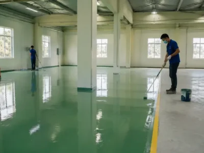 Giá thi công sơn nền Epoxy tại Huế phụ thuộc vào những yếu tố nào?