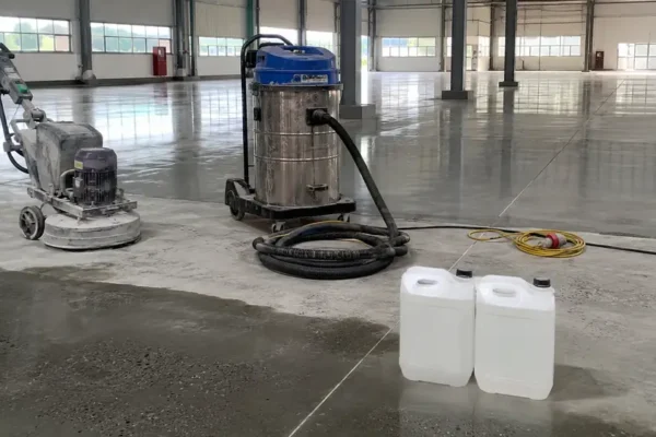 Hóa chất tăng cứng sàn bê tông trong đánh bóng có tác dụng gì?