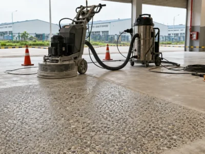 Mài lộ đá, lộ cát sàn bê tông tại Huế khác nhau thế nào?