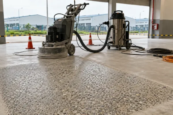Mài lộ đá, lộ cát sàn bê tông tại Huế khác nhau thế nào?