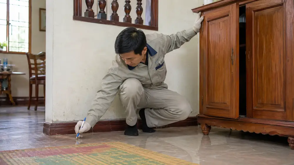 Cách khoanh vùng đường đi của mối trong nhà ở Huế trước khi xử lý tận gốc