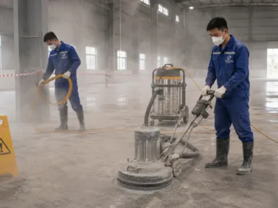 Cách chọn đơn vị đánh bóng sàn bê tông tại Huế
