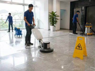 Những sai lầm thường gặp khi chọn vệ sinh công nghiệp tại Huế