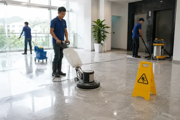 Những sai lầm thường gặp khi chọn vệ sinh công nghiệp tại Huế