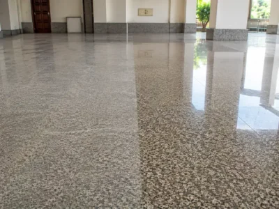 Quy trình đánh bóng sàn đá granit tại Huế gồm những bước nào?