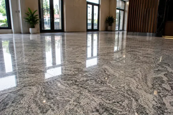Quy trình đánh bóng sàn đá hoa cương tại Huế gồm những bước nào?