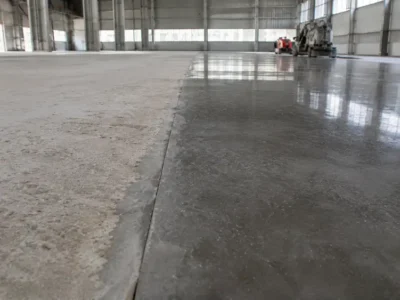 Quy trình tăng cứng sàn bê tông tại Huế gồm những bước nào?