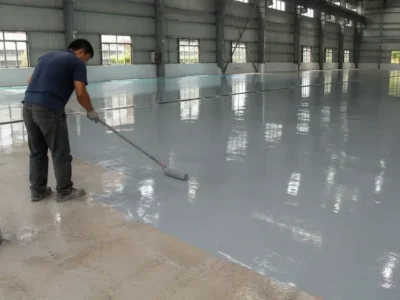 Quy trình thi công sơn nền Epoxy tại Huế gồm những bước nào?