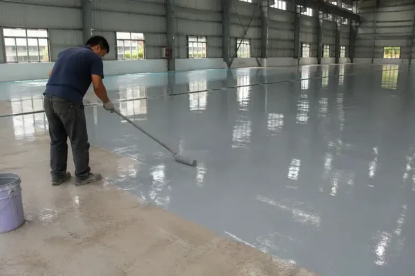Quy trình thi công sơn nền Epoxy tại Huế gồm những bước nào?