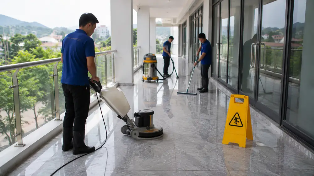 Sau khi vệ sinh công nghiệp tại Huế cần bảo dưỡng như thế nào?