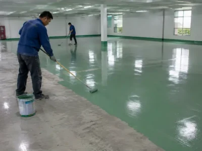 Thi công sơn nền Epoxy tại Huế cho nhà xưởng, kho hàng tại Huế cần lưu ý gì?