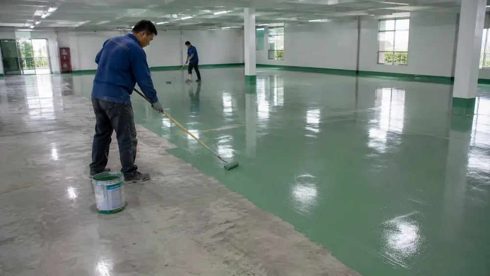Thi công sơn nền Epoxy tại Huế cho nhà xưởng, kho hàng tại Huế cần lưu ý gì?