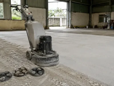 Cần chuẩn bị gì trước khi đặt cho thuê máy mài sàn tại Huế?